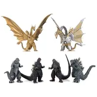 Trading Figure - Godzilla / Mecha-King Ghidorah & Biollante & King Ghidorah