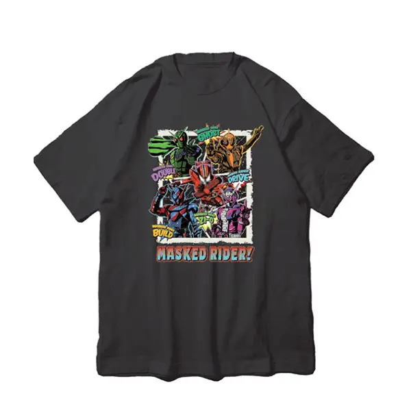 Clothes - T-shirts - Kamen Rider Build Size-L