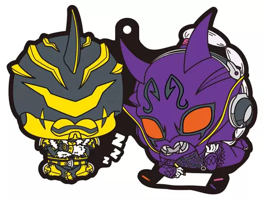 Key Chain - Kamen Rider Den-O / Ryutaros & Kintaros