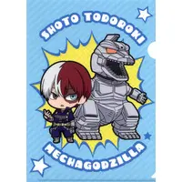 Stationery - Plastic Folder - Godzilla / Mechagodzilla