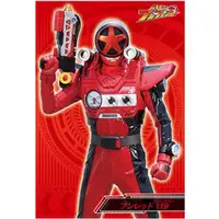 Character Card - Bakuage Sentai Boonboomger / Bun Red