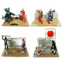 Trading Figure - Ultraman Gaia / Camearra & Tyrant & Ultraman Agul & Zetton