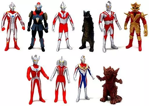 Trading Figure - Ultraman Dyna / Mother of Ultra & Ace Killer & Bemular & Zamsher