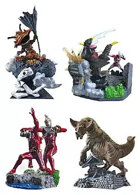 Trading Figure - Return of Ultraman / Kanegon & Bemstar & Ultraman Jack & Gomora