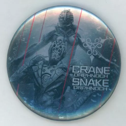 Badge - Kamen Rider 555 / Snake Orphnoch & Crane Orphnoch