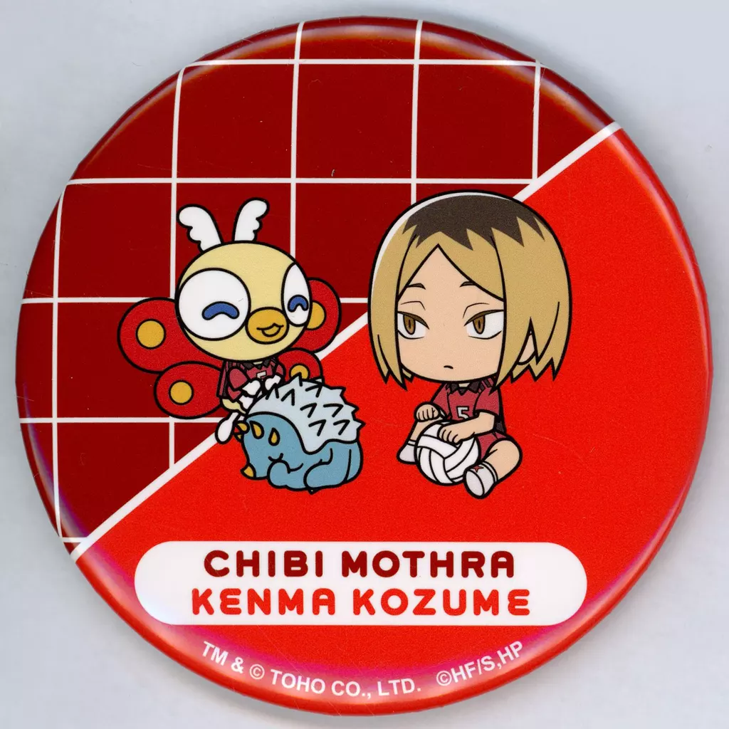 Badge - Godzilla / Mothra