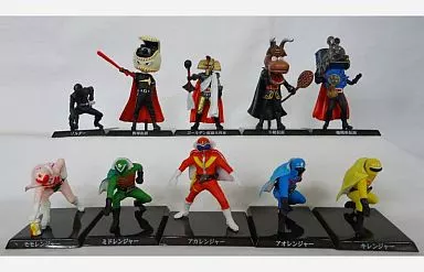 Trading Figure - Himitsu Sentai Gorenger / Momorenger & Aorenger & Kirenger & Akarenger