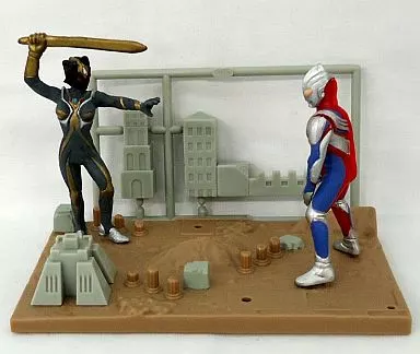 Trading Figure - Ultraman Tiga / Ultraman Tiga & Camearra