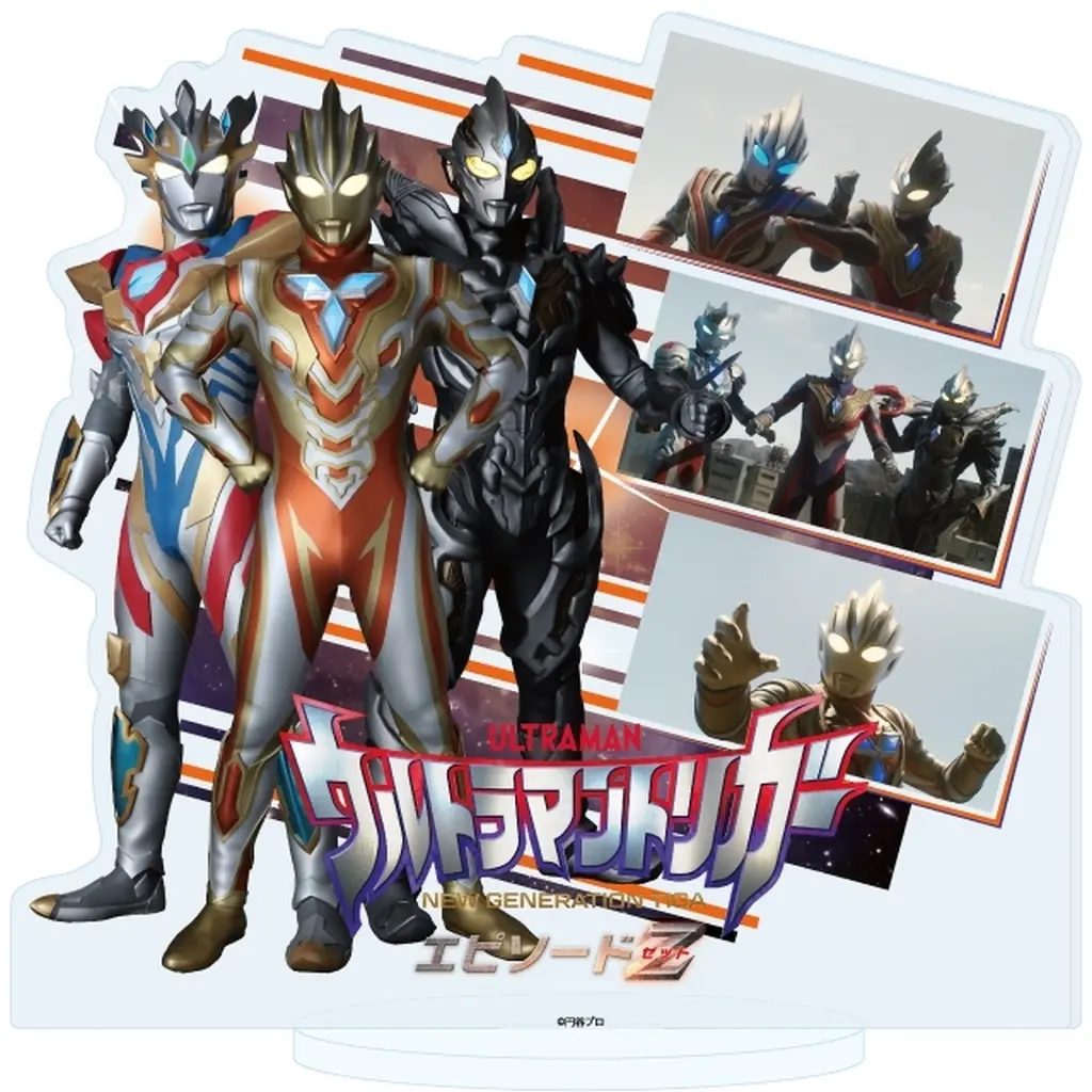 Acrylic stand - Ultraman Z / Ultraman Z & Ultraman Trigger & Trigger Dark
