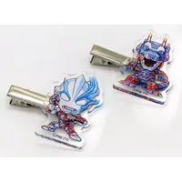 Accessory - Hair Clip - Ultraman Zero Series / Ultraman Blazar & Earth Garon