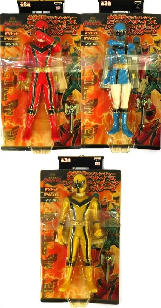 Figure - Mahou Sentai Magiranger / MagiYellow & MagiBlue & MagiRed