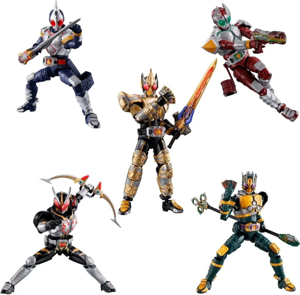 Trading Figure - Kamen Rider Blade / Kamen Rider Leangle & Kamen Rider Chalice & Kamen Rider Garren