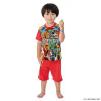 Premium Bandai Limited - Luminous Pajamas - Kids Clothes - No.1 Sentai Gozyuger Size-100