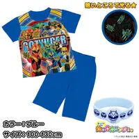 Premium Bandai Limited - Luminous Pajamas - Kids Clothes - No.1 Sentai Gozyuger Size-100