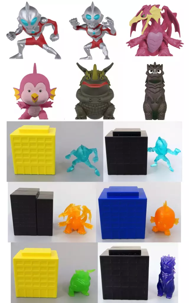Trading Figure - Ultraman: Rising / Bemular & Neronga & Emi