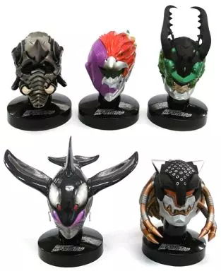 Trading Figure - Kamen Rider OOO / Ankh & Mezool & Uva & Gamel
