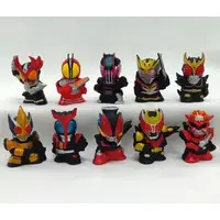 Trading Figure - Kamen Rider Kuuga / Kamen Rider Hibiki & Kamen Rider Den-O & Kamen Rider Kiva