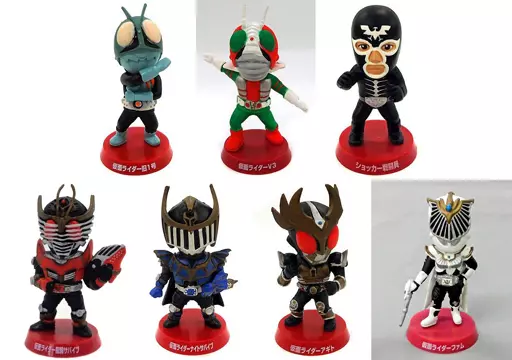 Trading Figure - Kamen Rider / Kamen Rider 1 & Kamen Rider Knight & Kamen Rider Femme & Shocker Combatmen