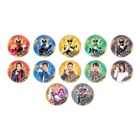 Badge - No.1 Sentai Gozyuger / Fire Candle & Bouquet & Mr. Shining Knife & Mrs. Sweet Cake