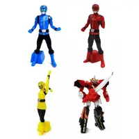 Trading Figure - Tokumei Sentai Go-Busters / Yellow Buster & Blue Buster & Red Buster