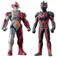 Trading Figure - Ultraman Nexus / Dark Zagi & Tyrant