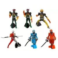 Trading Figure - Kamen Rider W / Kamen Rider OOO & Nasca Dopant