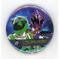 Badge - Uchu Sentai Kyuranger / Ryu Commander & Chameleon Green