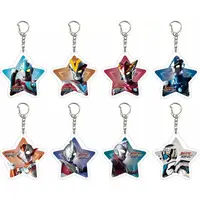 Key Chain - Ultraman Ginga / Ultraman Victory & Ultraman Rosso & Ultraman Blu & Ultrawoman Grigio