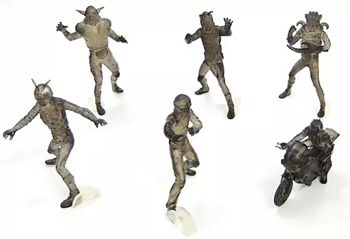 Trading Figure - Kamen Rider / Shocker Rider & Kanibubbler & Dokugander