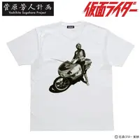 Premium Bandai Limited (菅原芳人計画　仮面ライダー旧1号Tシャツ＜来るべき世界＞ XXL) Size-XXL
