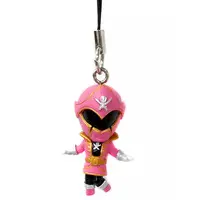 Key Chain - Kaizoku Sentai Gokaiger / Gokai Pink