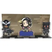Acrylic stand - Ohsama Sentai King-Ohger / Hachi Ohger & Kuroda