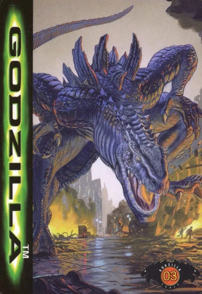 Trading Card - GODZILLA (1998 film)