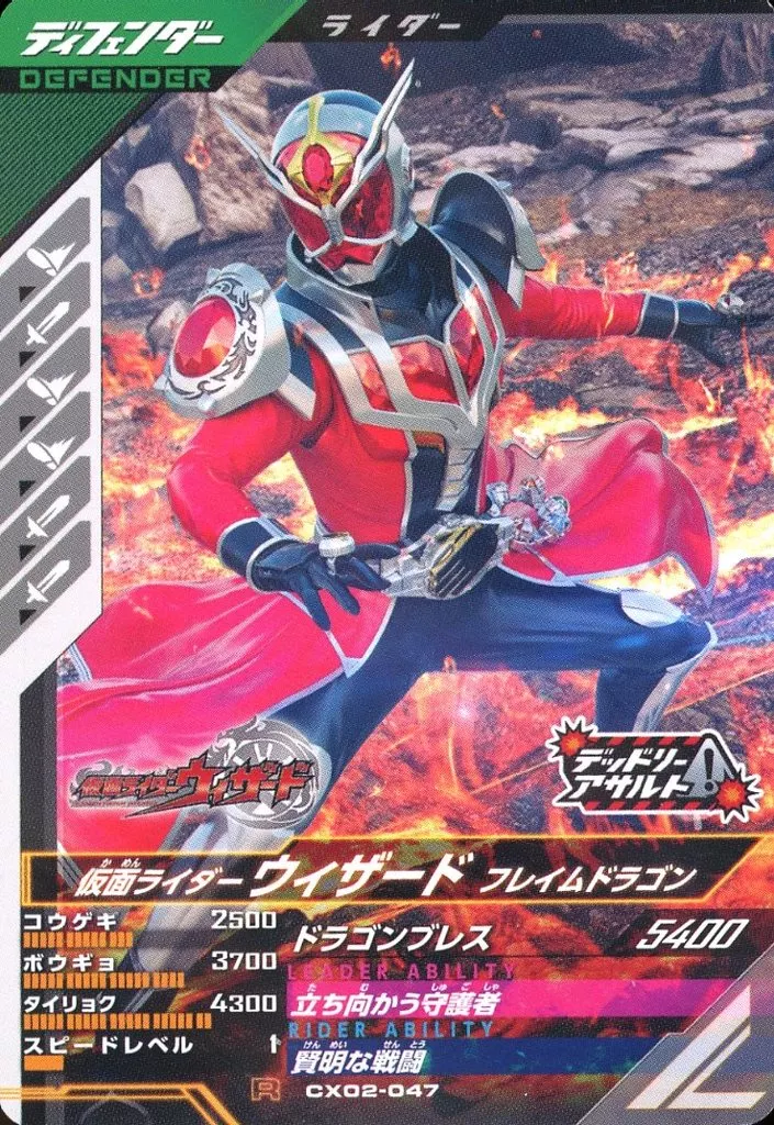 Ganbarizing - Ganba Legends - Kamen Rider Wizard / Kamen Rider Wizard (Character)