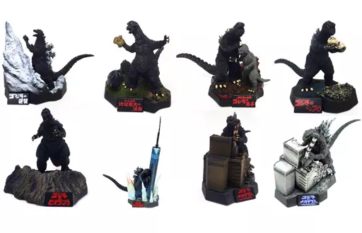 Trading Figure - Godzilla vs. Hedorah / Megaguirus & SpaceGodzilla & Biollante & Hedorah