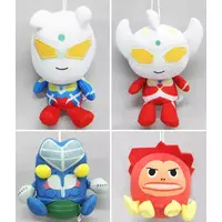 Plush - Ultraman Taro / Ultraman Taro & Ultraman Zero & Pigmon & Alien Baltan