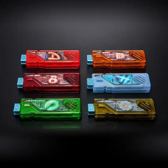 Premium Bandai Limited - Transformation Gear - Kamen Rider W / Cyclone Dopant & Kamen Rider Double & Kamen Rider Accel & Kamen Rider Eternal