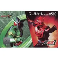 Character Card - Kamen Rider W / Momotaros & Kamen Rider Double