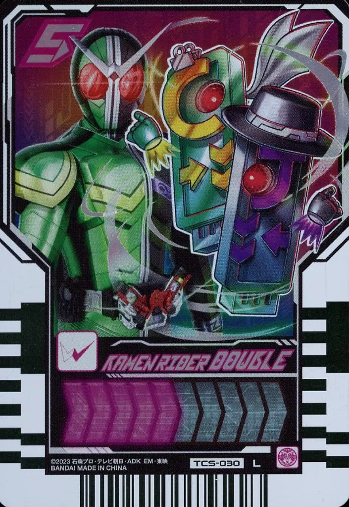 Ride Chemy Trading Card - Kamen Rider W / Kamen Rider Double