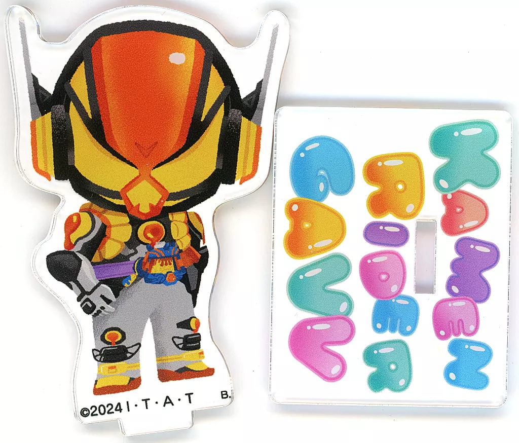 Acrylic stand - Kamen Rider Gavv / Kamen Rider Vram