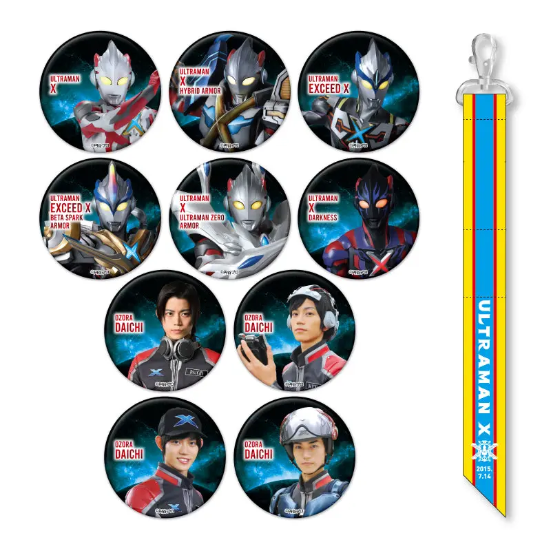 Badge - Ultraman Zero Series / Ultraman X & Ultraman X Darkness
