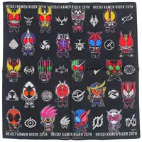 Accessory - Bandana (デフォルメ柄 平成仮面ライダーシリーズ20th バンダナ 「平成仮面ライダーシリーズ」)