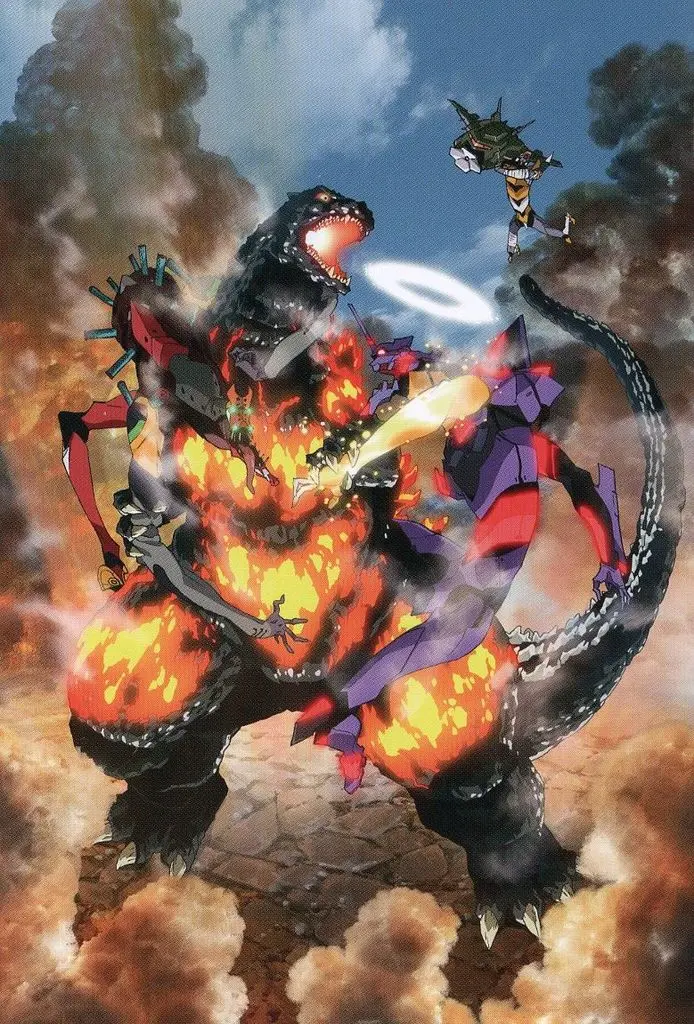 Postcard - Godzilla