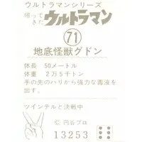 Trading Card - Return of Ultraman / Gudon