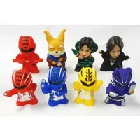 Trading Figure - Juken Sentai Gekiranger / GekiViolet & GekiBlue & GekiYellow & GekiRed
