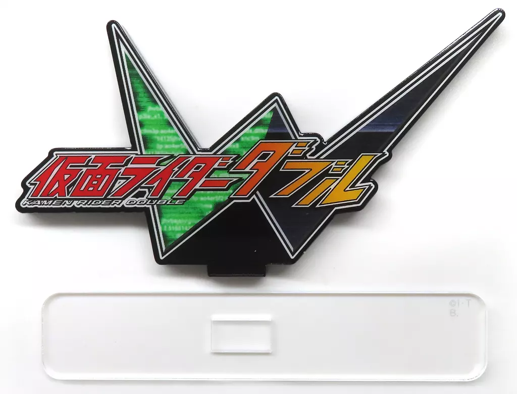 Acrylic Logo Display EX - Kamen Rider W / Kamen Rider Double