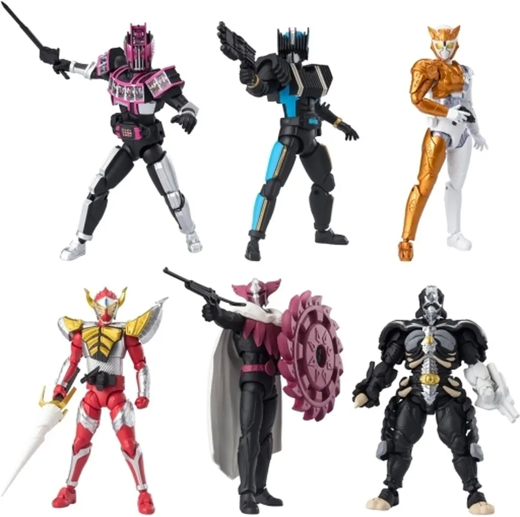 Shodo-XX - Kamen Rider Decade / Kamen Rider Diend & Kamen Rider Baron & Kamen Rider Valkyrie & Gamel