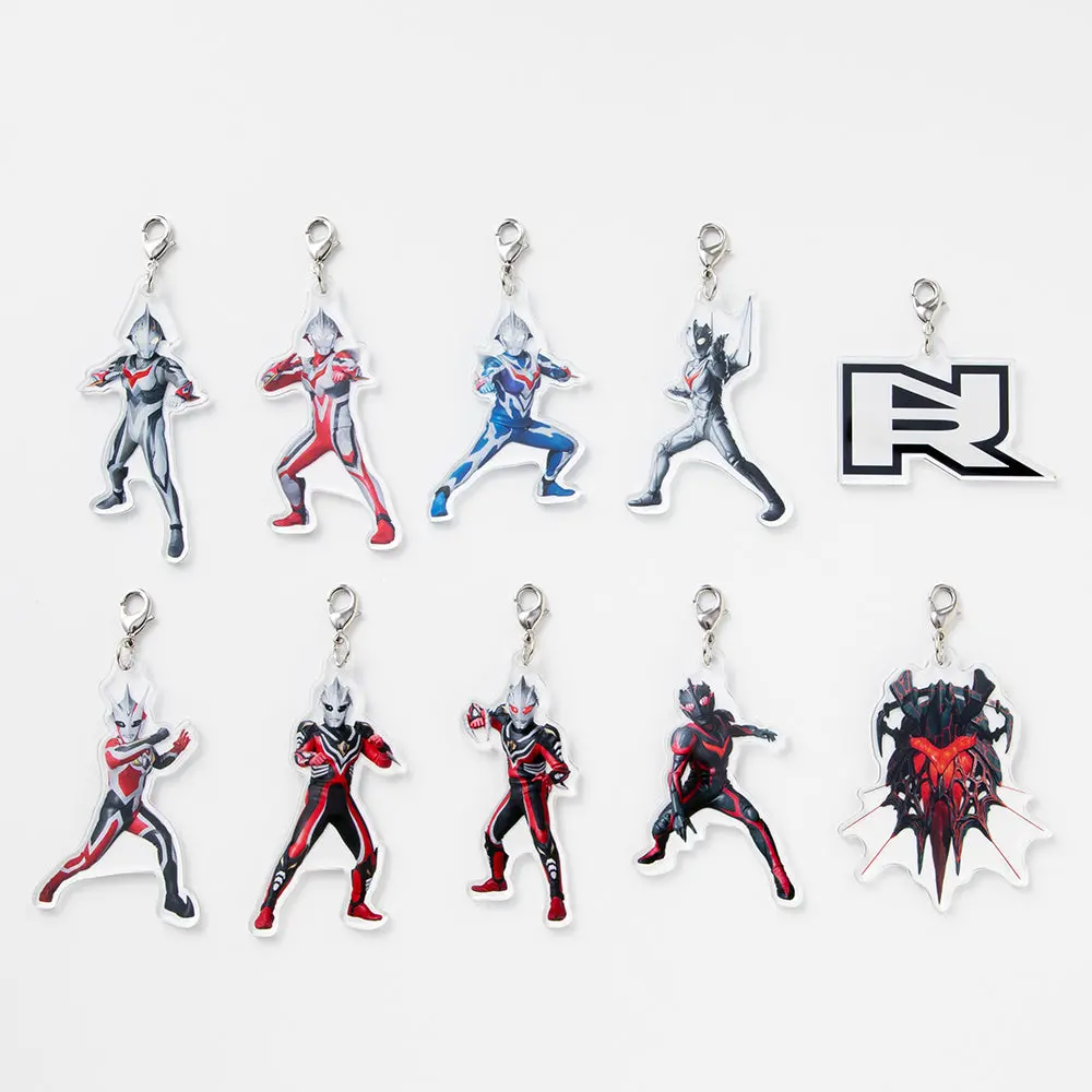 Key Chain - Ultraman Nexus / Dark Zagi & Ultraman Noa & Dark Mephisto