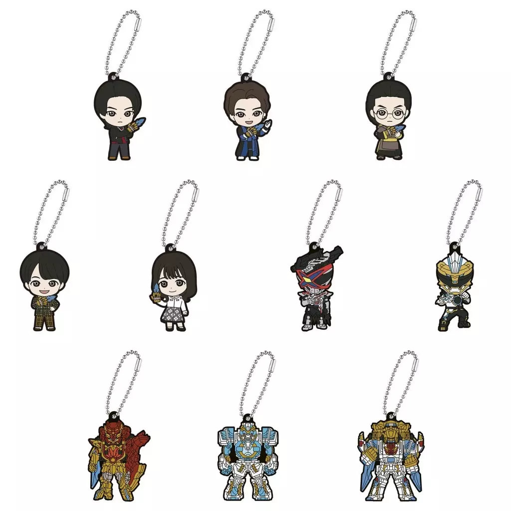 Key Chain - No.1 Sentai Gozyuger / Ring Hunter Garyudo & GozyuPolar