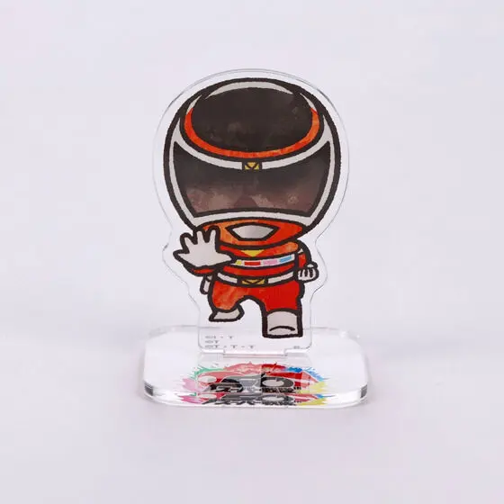 Premium Bandai Limited - Super Sentai Series All Red Deformed Acrylic Stand - Denji Sentai Megaranger / MegaRed